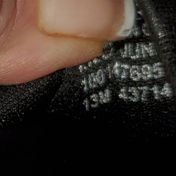 INC little girls black slip on flats with gold embellishments size 13 NWOT - Picture 6 of 6